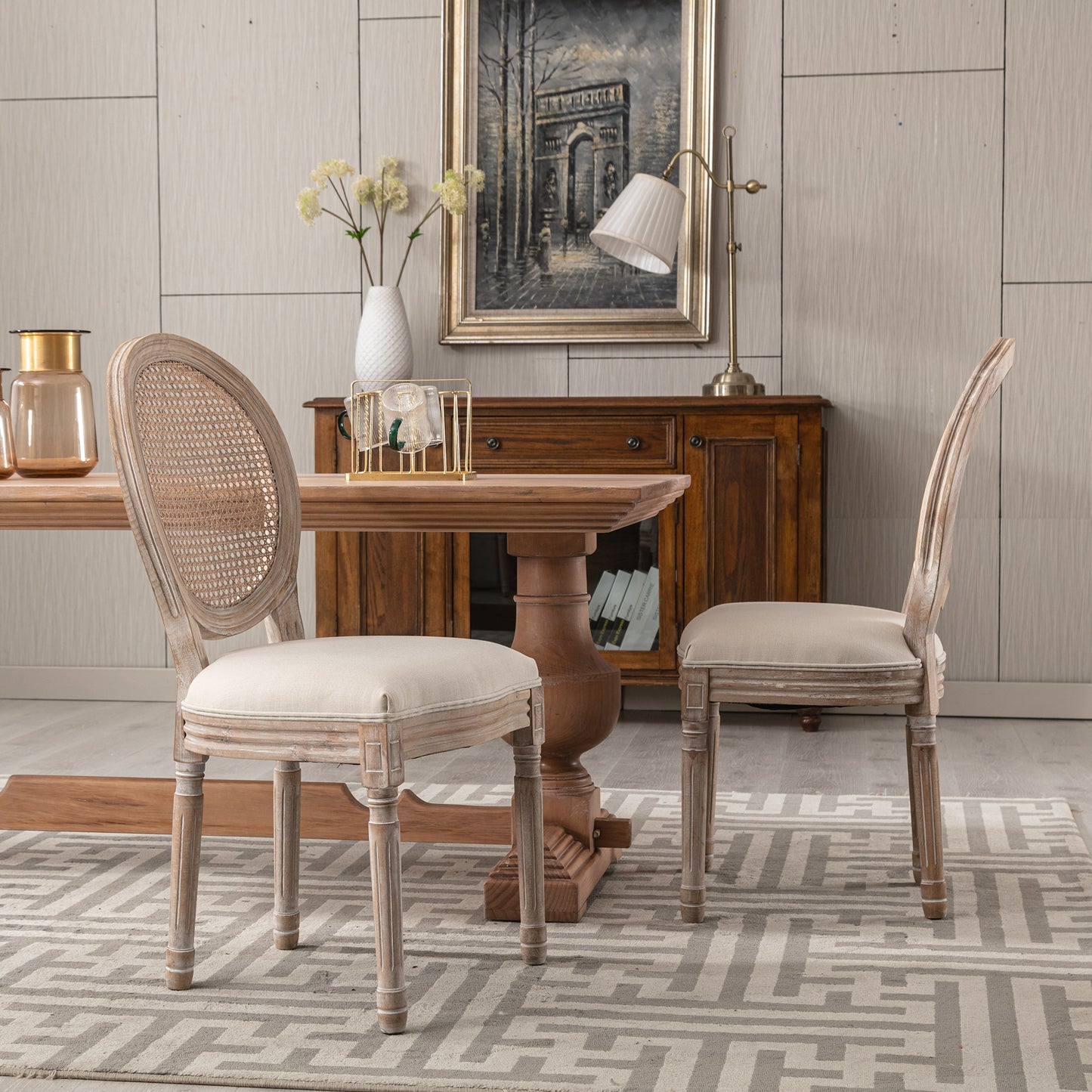 BTMWAY Dining Chairs Set of 2