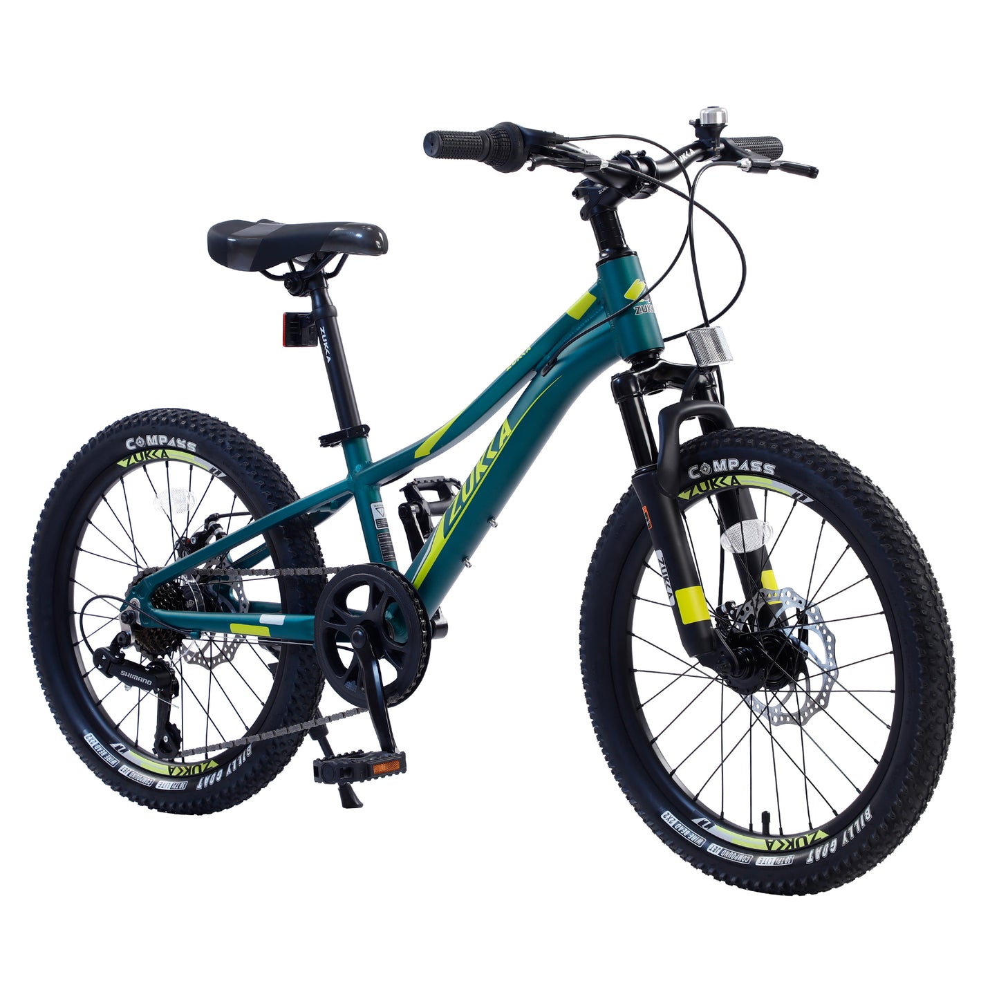20" Mountain Bike for Teenagers Girls Women, ECARPAT 7 Speeds Gear Bicycle with Dual Disc Brakes, Adult Bike with Front Suspension