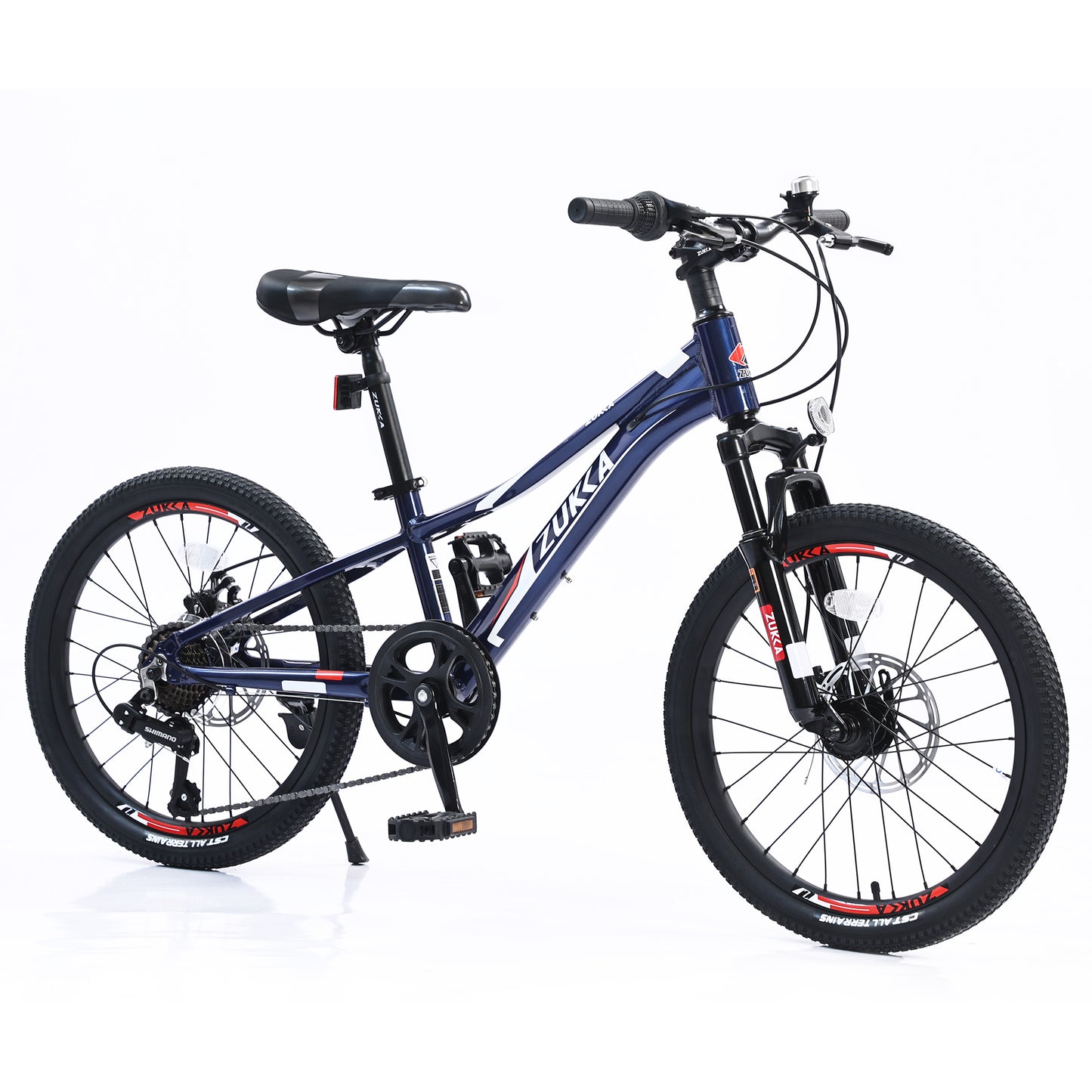 20" Mountain Bike for Teenagers Girls Women, ECARPAT 7 Speeds Gear Bicycle with Dual Disc Brakes, Adult Bike with Front Suspension