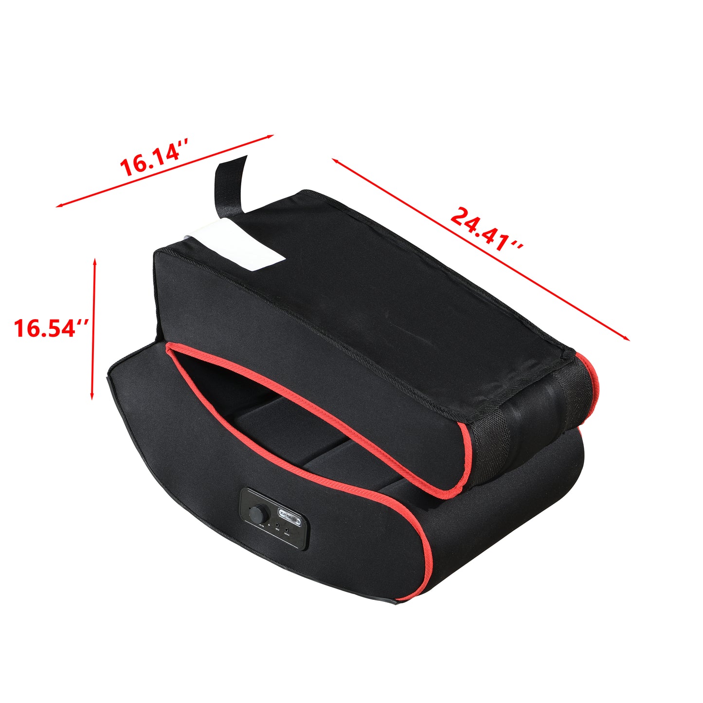 BTMWAY Folding Gaming Chair Floor with Bluetooth Speakers, Gamer Chair for Kids, Gaming Chair with Polyester cover and foam padding, 3” Built-in Dual Track Sound, 3.5mm input/output ports