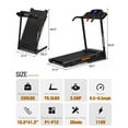 BTMWAY Foldable Treadmills for Home Clearance, Portable Treadmills Small Space Foldable, Running treadmill with handles, Walking Pad Treadmill with 330LBS Capacity, 3.5HP Walking Pad with Incline