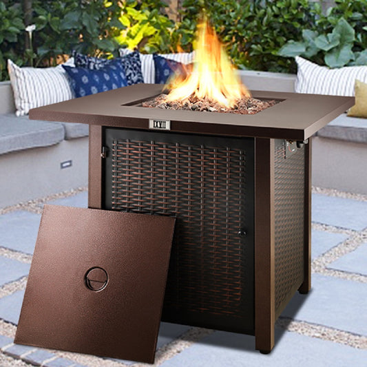 28" Outdoor Propane Firepit Table-A06