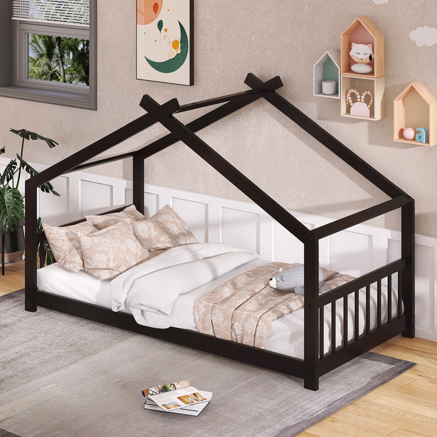 BTMWAY House Bed for Kids, LJC