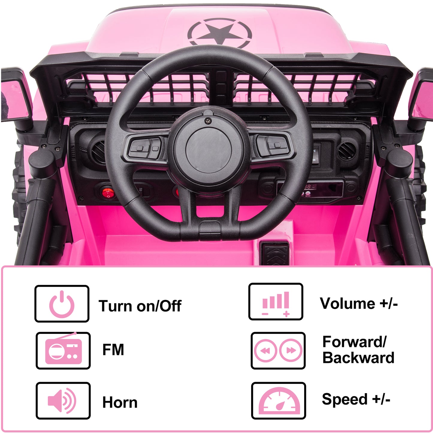 BTMWAY Motorized Riding Toys, N537