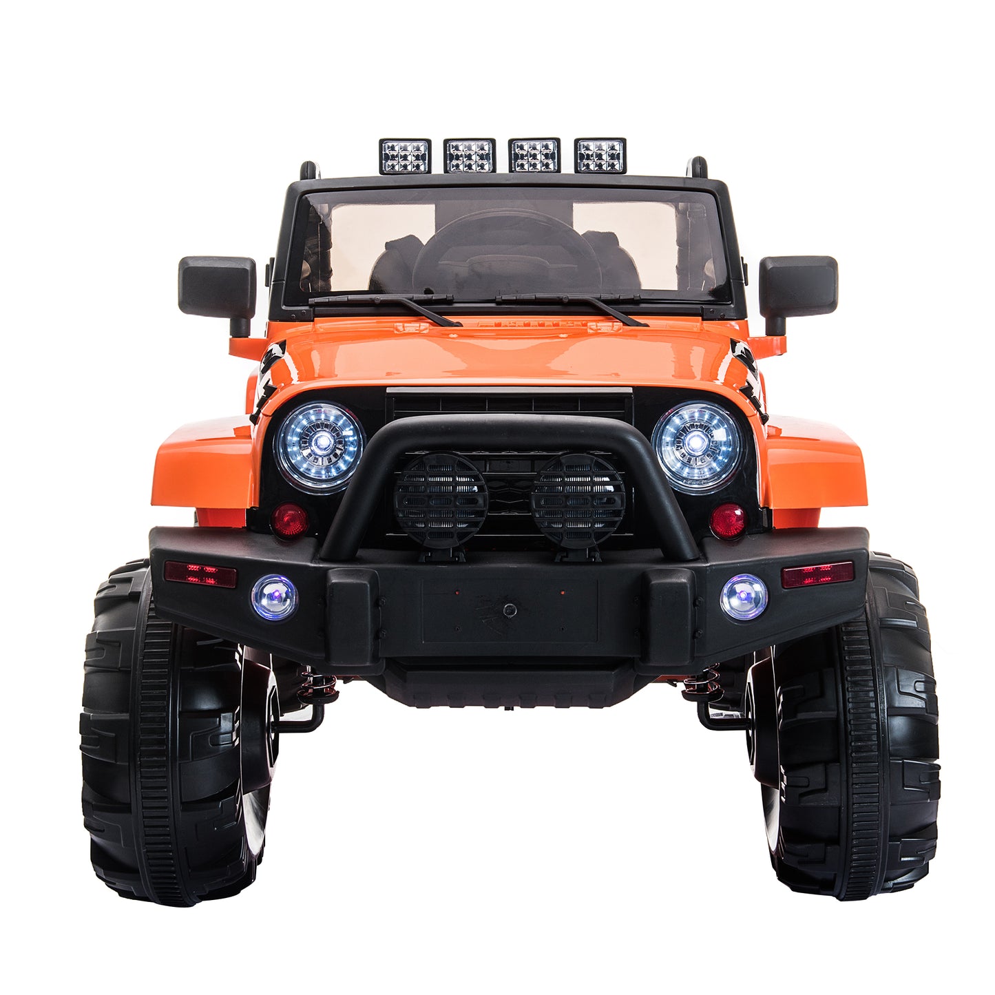 BTMWAY Big Wheels for Boys, 12V Battery Ride on Car with Remote Control, 3 Speeds Electric Ride on Truck for Kids Girls