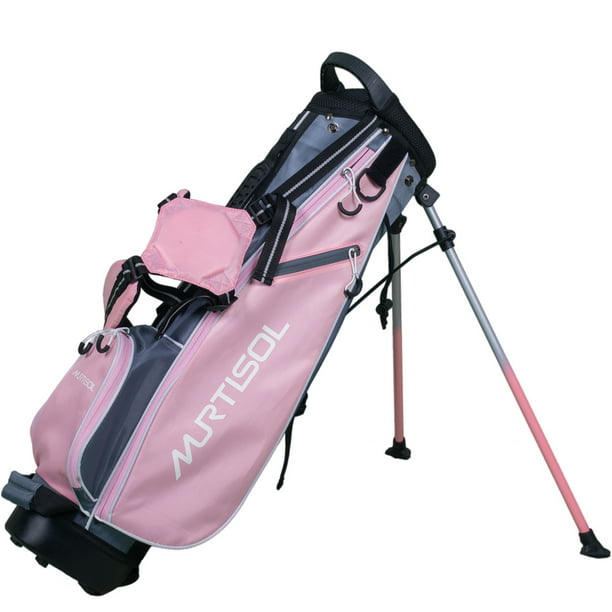 SHINPT Junior Golf Club Set, 5 Piece, Right Hand, Pink, for 11-13 YO