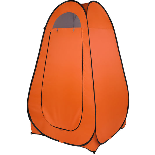 Portable Shower Tent, BTMWAY Shower Tents for Camping, Privacy Tent Pop Up Shower Tent for Outdoor, Indoor, Camping and Hiking, Bathroom Tent Toilet Tent with Carrying Bath Bag, Orange 03