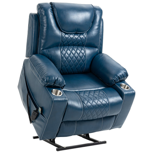 BTMWAY Large Lift Chair with Heated and Massage Functions