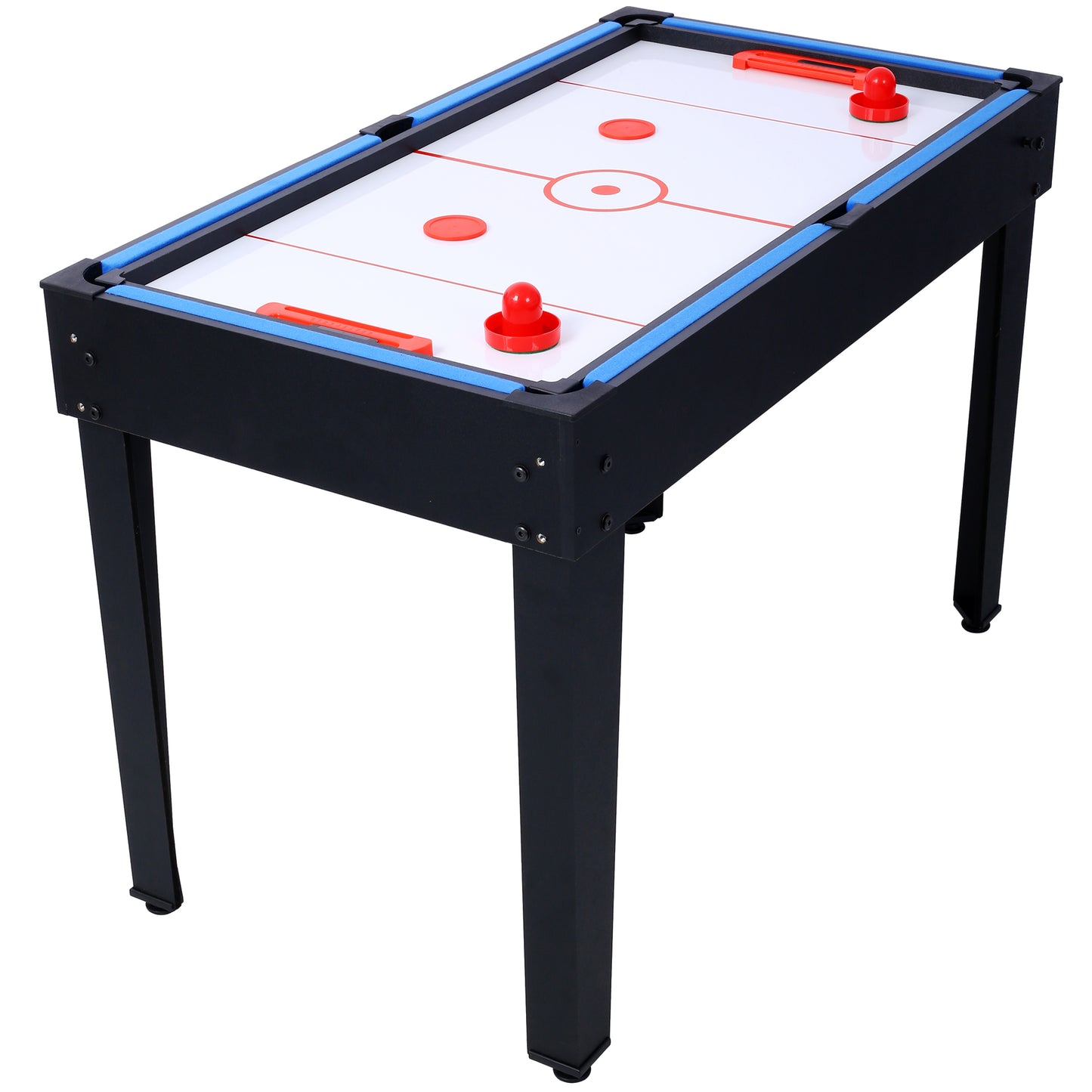 BTMWAY 5-in-1 Multi Game Table, Combo Game Table Set for Game Room, Multifunctional Game Table with Basketball,Billiards, Push Hockey,Ping Pong,Foosball, Perfect for Kids and Families