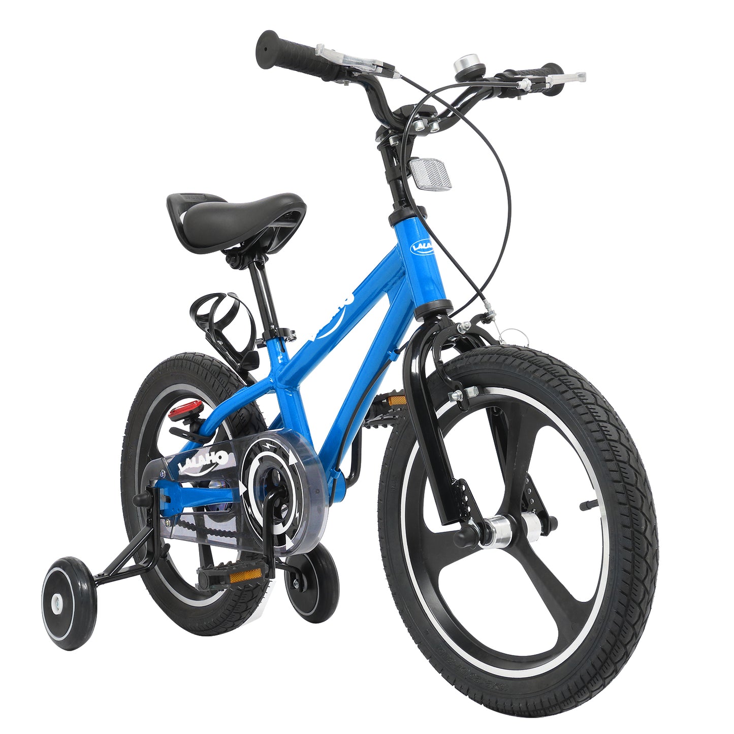 Kids Bike for Boys Girls, BTMWAY Kids' Bicycles with Training Wheels, 16 inch Bicycles for Kids, Kids Boys Bikes for 3-7 Years, Kids Bicycles with Adjustable Seat, Handlebars, Kickstand