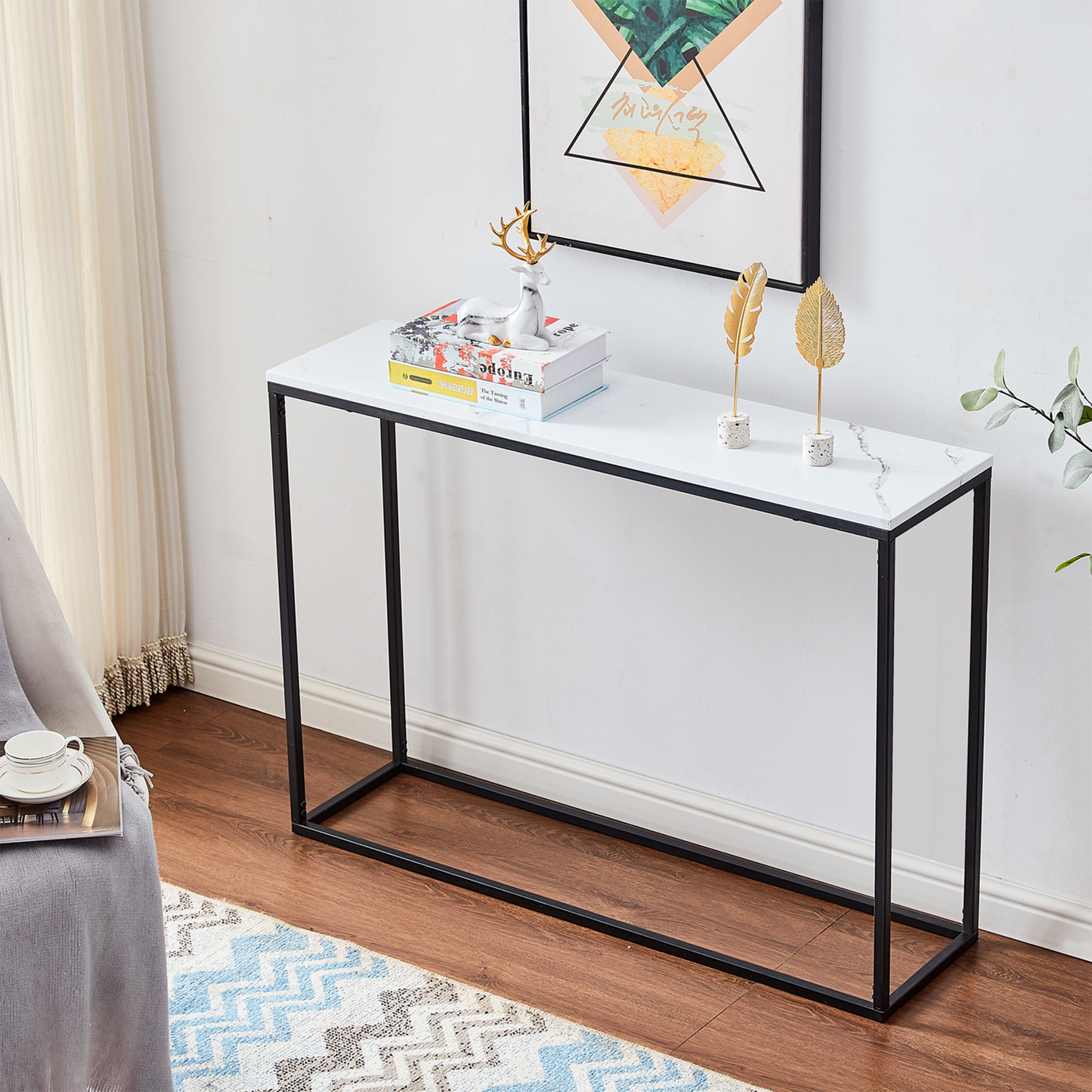 BTMWAY Console Sofa Table, LJC