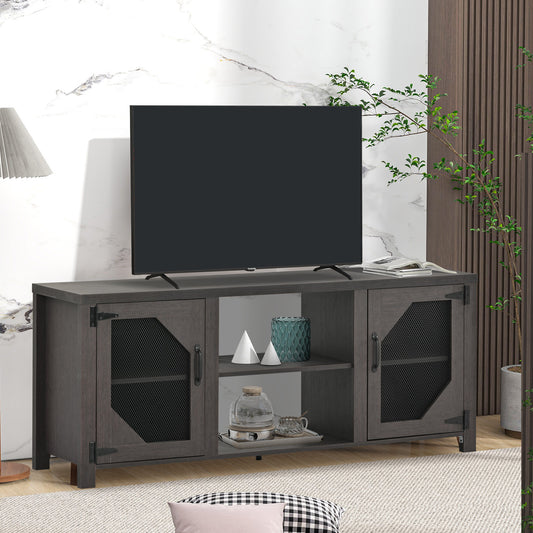 BTMWAY TV Cabinet, Modern TV Stand, TV Console Table for Living Room, LJC