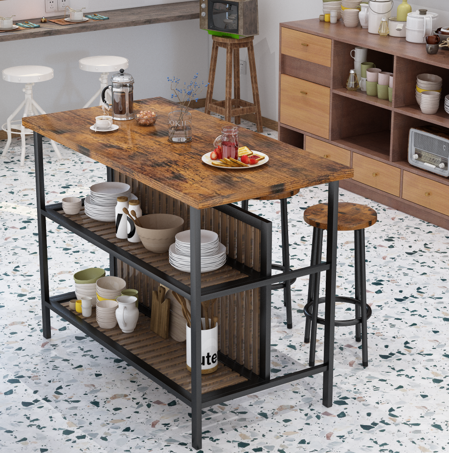 Space for stools discount at kitchen island