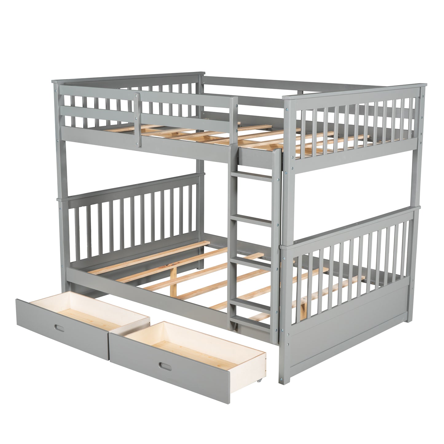 BTMWAY Bunk Bed with Storage, LJC