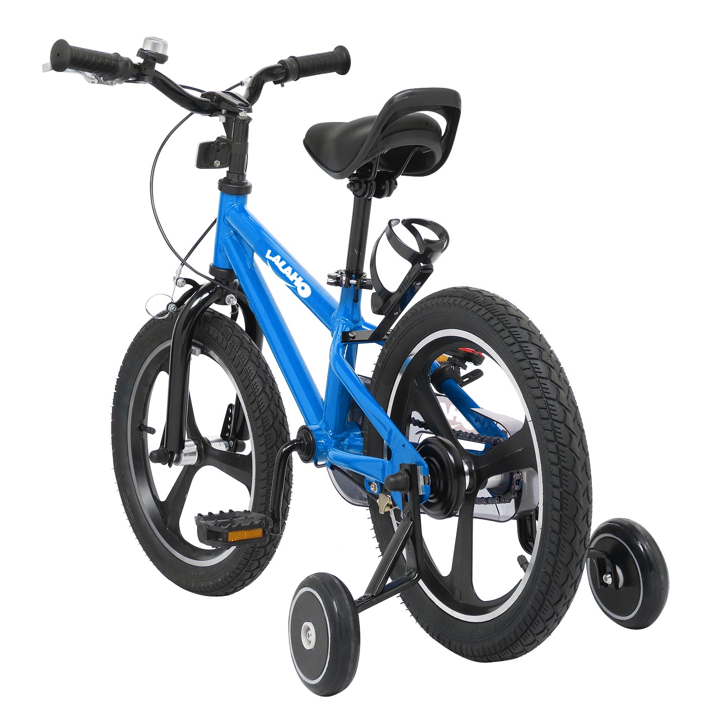 Kids Bike for Boys Girls, BTMWAY Kids' Bicycles with Training Wheels, 16 inch Bicycles for Kids, Kids Boys Bikes for 3-7 Years, Kids Bicycles with Adjustable Seat, Handlebars, Kickstand