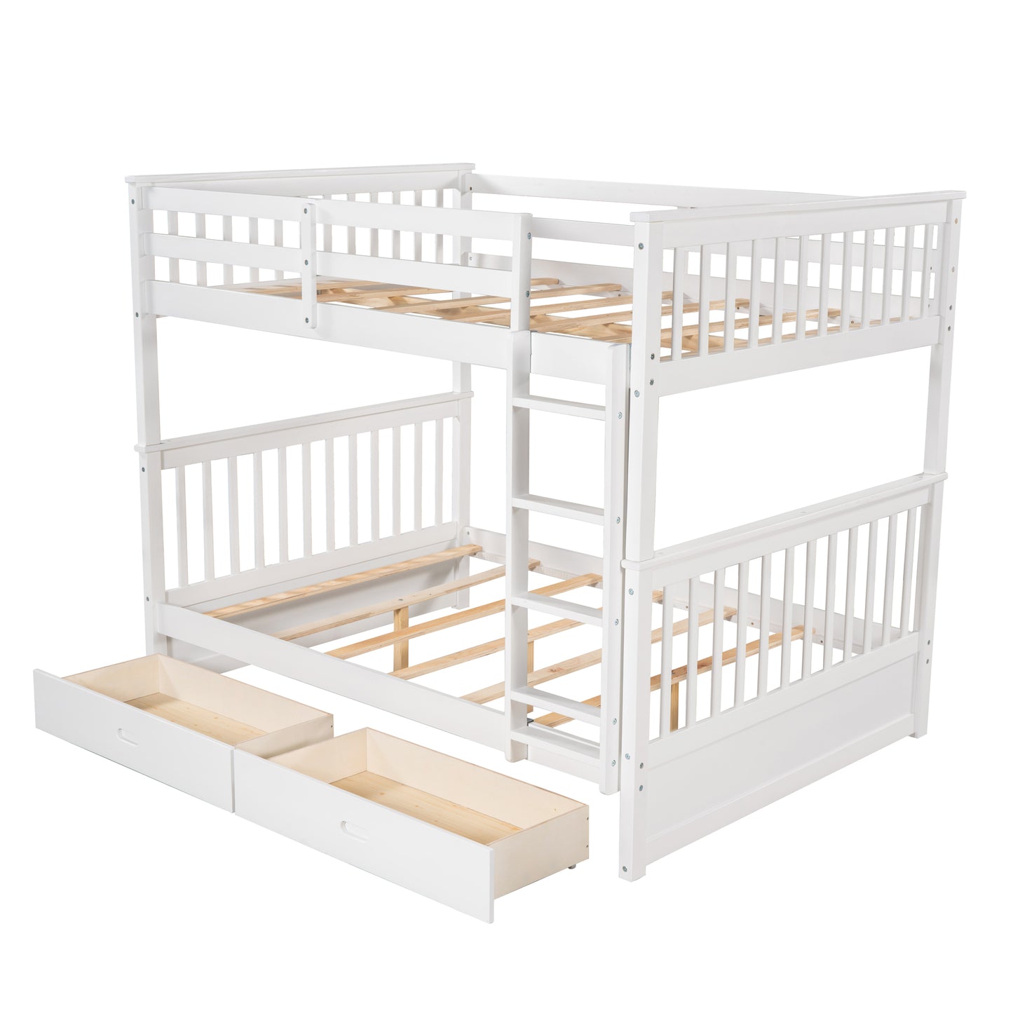 BTMWAY Bunk Bed with Storage, LJC