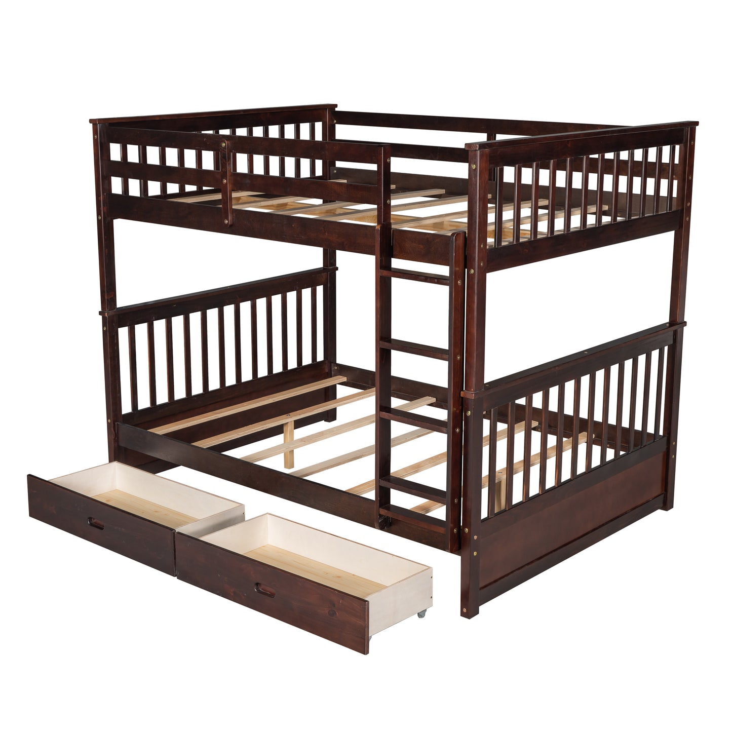 BTMWAY Bunk Bed with Storage, LJC