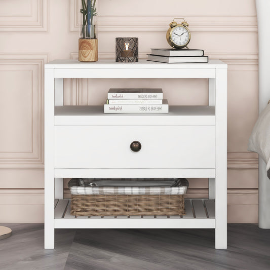 BTMWAY Nightstand for Bedroom, LJC