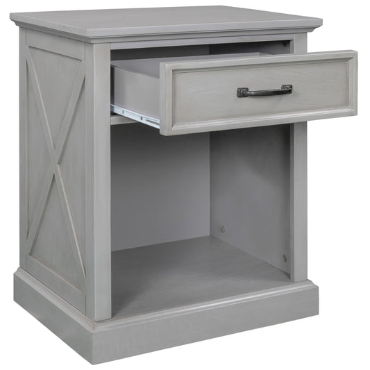 BTMWAY Nightstand with Drawers