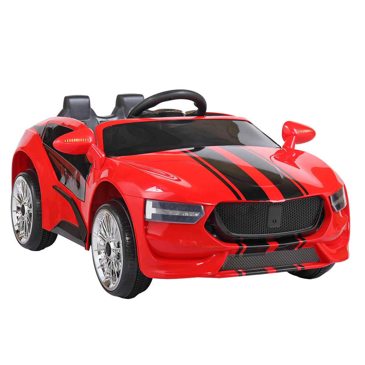 BTMWAY 6V Kids Electric Cars with Remote Control, Ride on Cars with MP3 Player, Led Lights, 3-4 Year Old Toys for Boys Girls Birthday Gifts